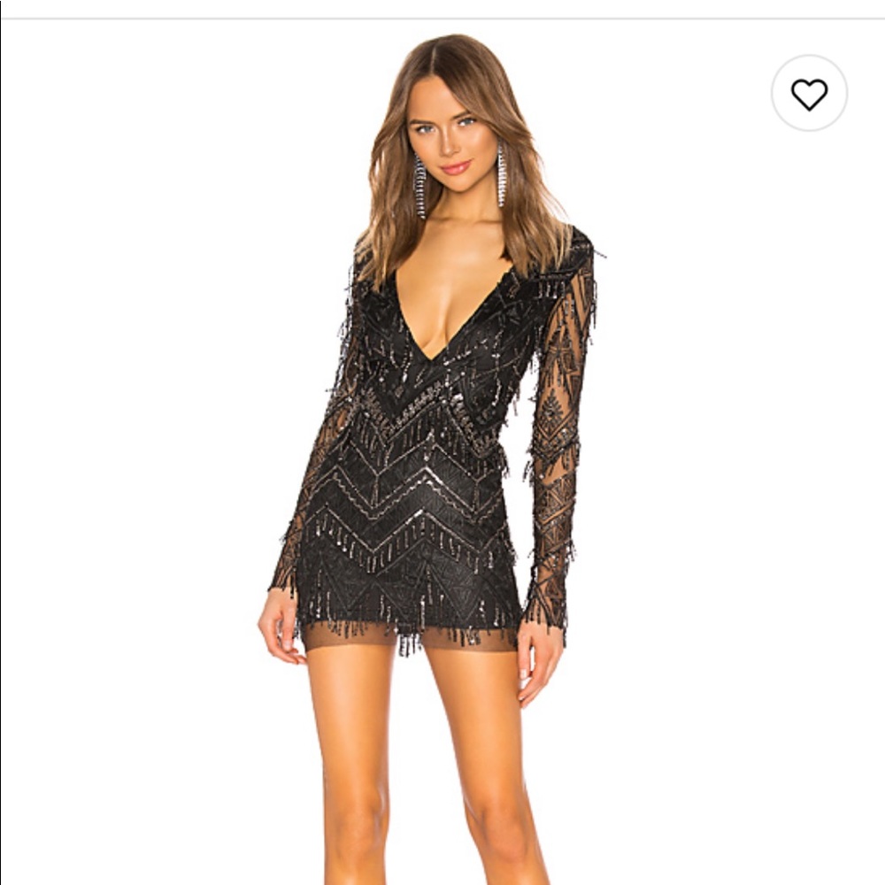 Superdown fringe dress